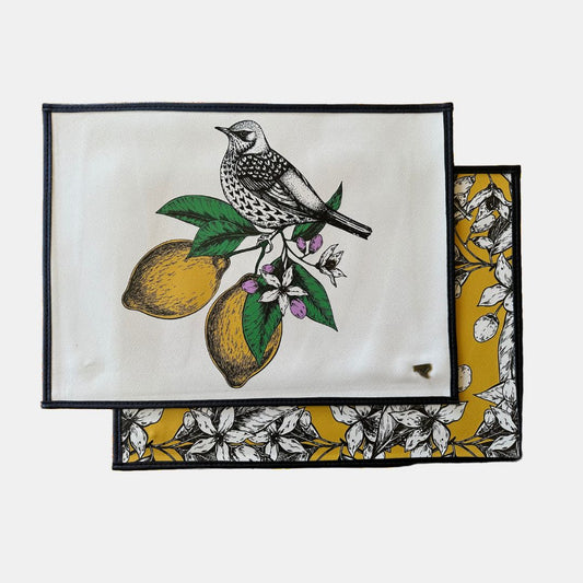 Bird-Lemons Placemat (Set of 4)