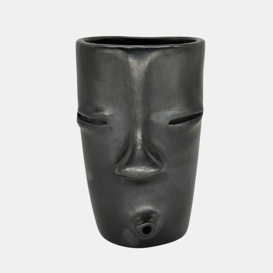 Face whistling vase