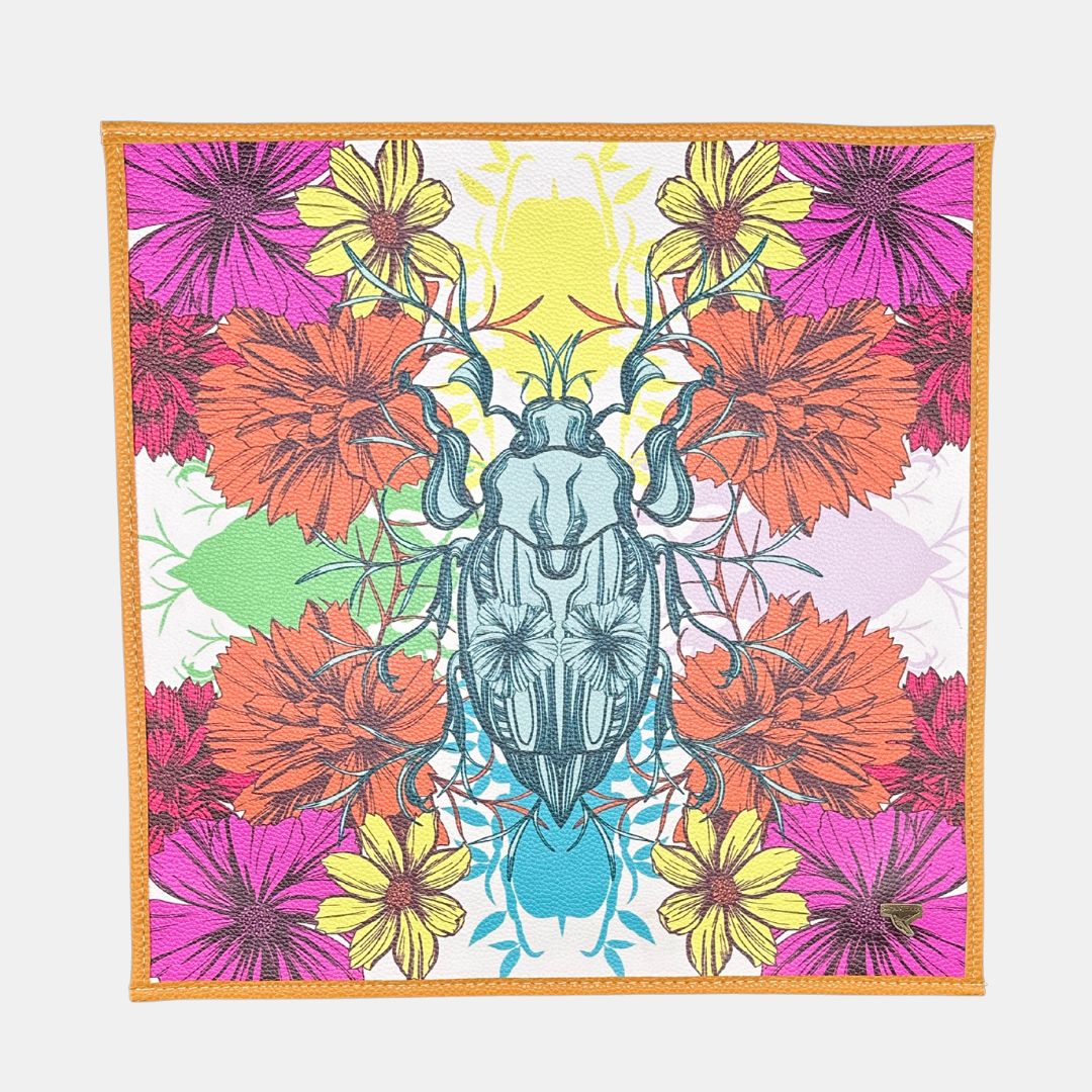 Beetle and Flowers Placemat (Set of 4)