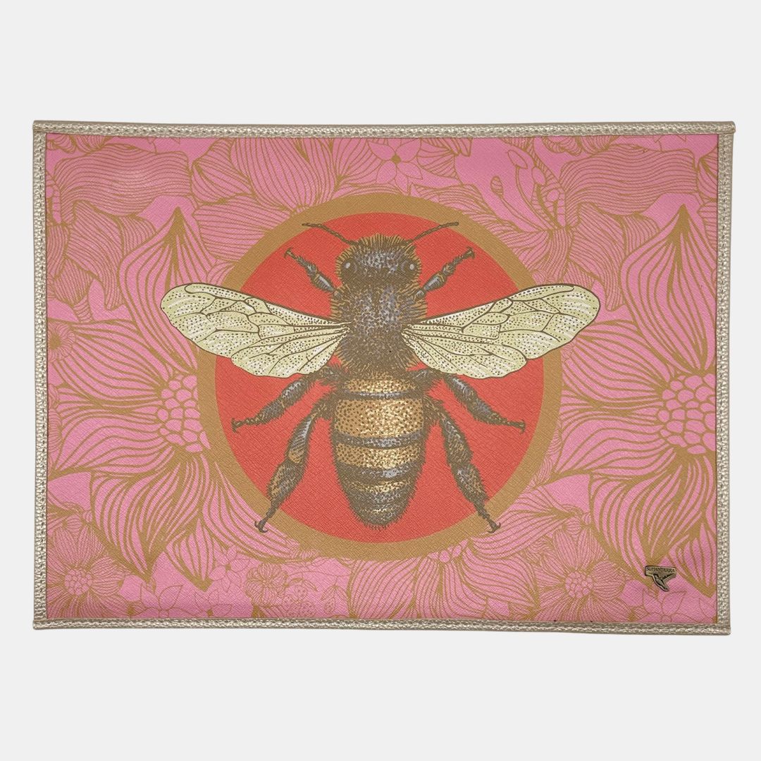 Pink Bee Placemat (Set of 4)