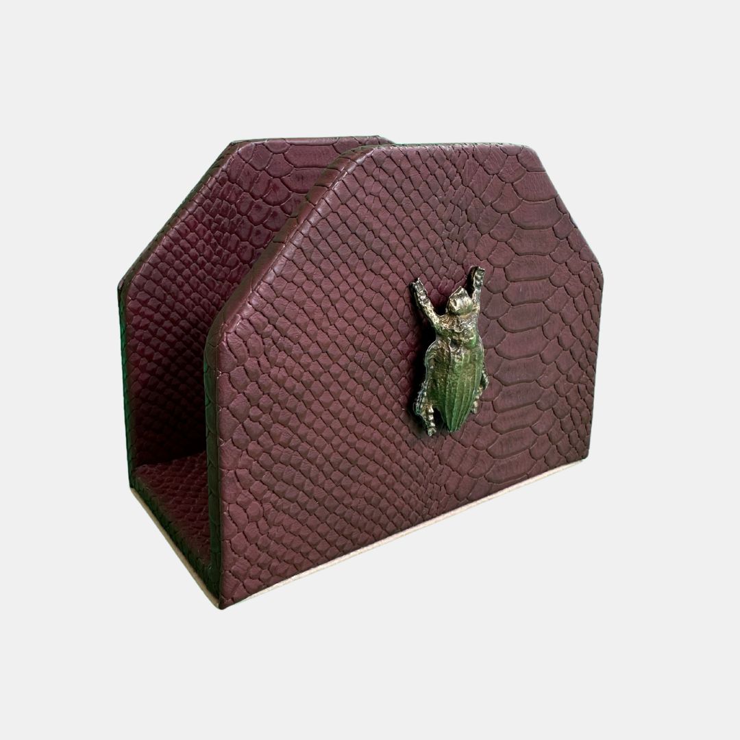 Beetle - Synthetic Leather Napkin Holder